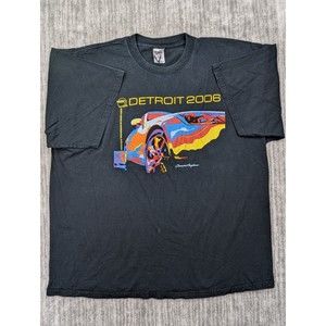 Detroit 2006 North American International Auto Show Cars T-Shirt Size 2XL